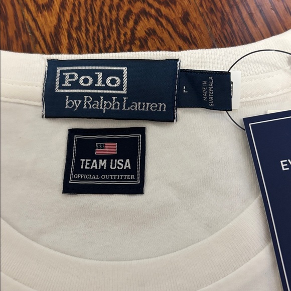 Vintage Polo by Ralph Lauren Team USA Paris T Size:Large - Picture 5 of 6